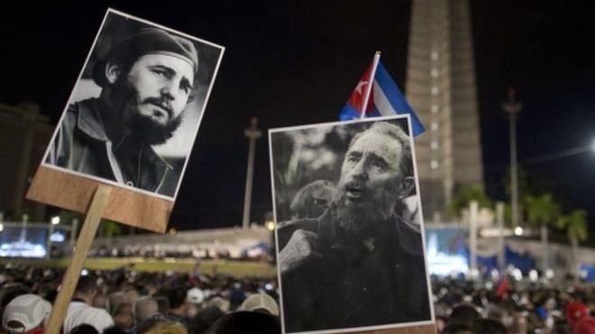 مسيرة حاشدة تضم زعماء دول في كوبا لتأبين فيدل كاسترو