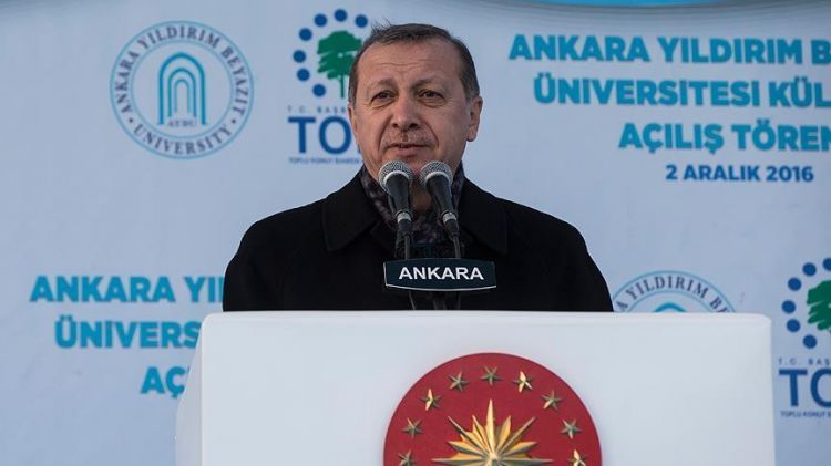 أردوغان: يوجد في تركيا 95 ألف طالب أجنبي من 203 دول مختلفة