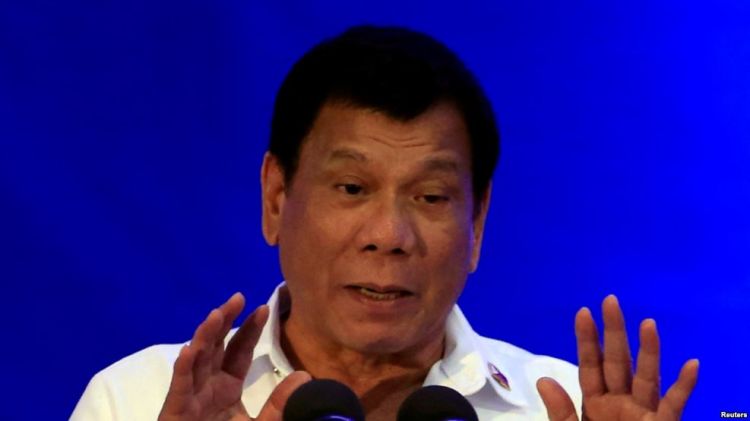 Tramp mənə uğurlar arzuladı Duterte