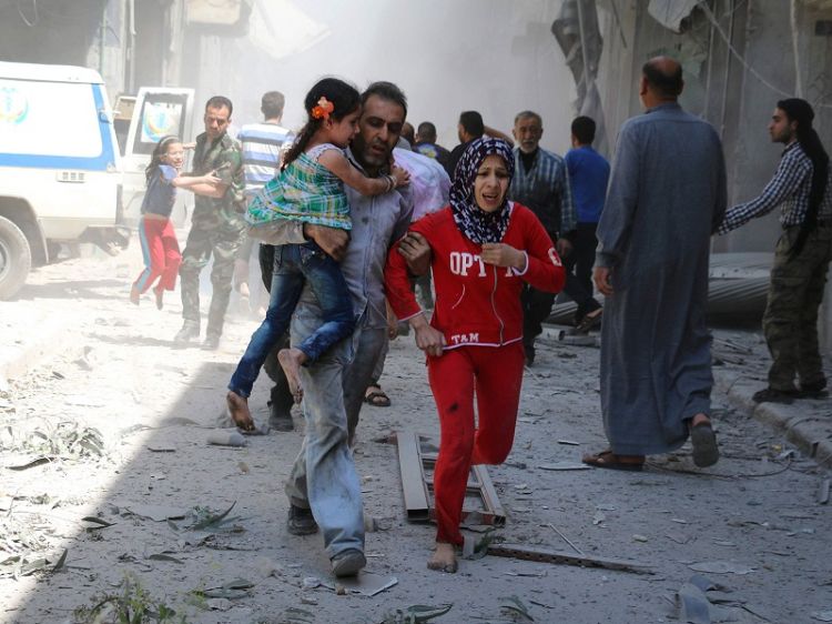 Hələb bombalandı 46 ölü, 230 yaralı