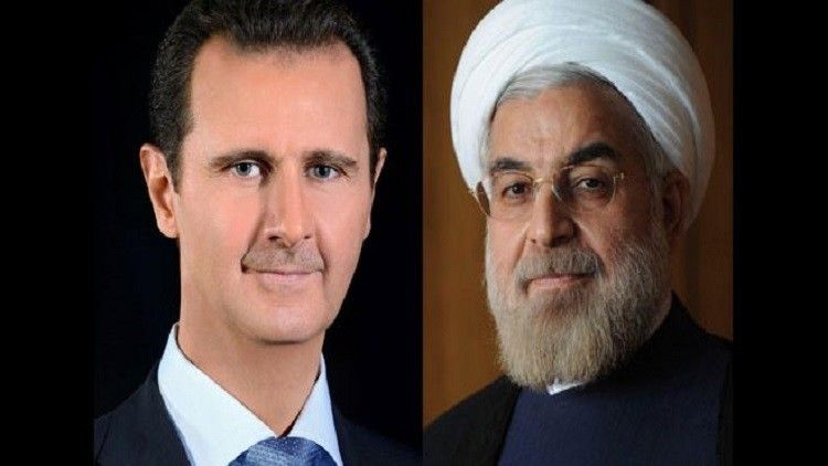 روحاني يهنئ الأسد بتحرير حلب
