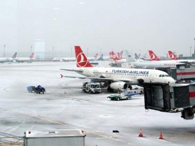 "Turkish Airlines" 327 reysi təxirə saldı SƏBƏB