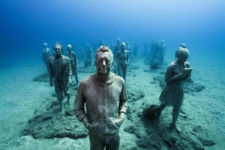 Europe’s First Underwater Museum Opens Off the Canary Islands