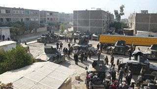 İraq ordusu Mosulun əsas inzibati binasını azad edib