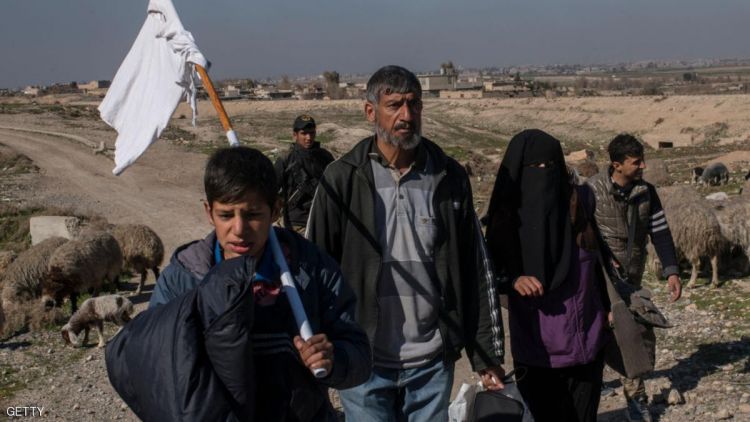 نزوح مئات المدنيين مع انطلاق الهجوم غرب الموصل