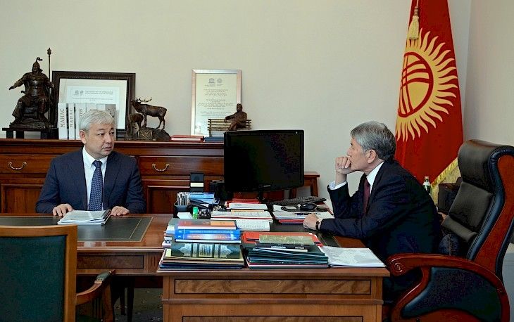President Atambayev stresses the importance of effectively addressing security problems