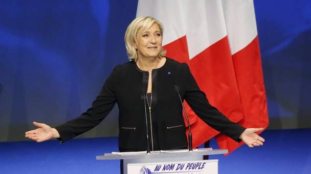 Le Pen blasts EU, NATO, praises Trump