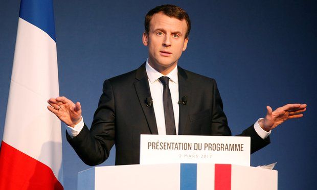 Emmanuel Macron vows to clean up politics French presidential election