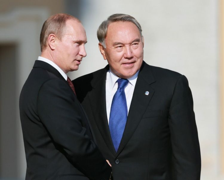 Nazarbayev, Putin discuss holding next round of Syria talks in Astana