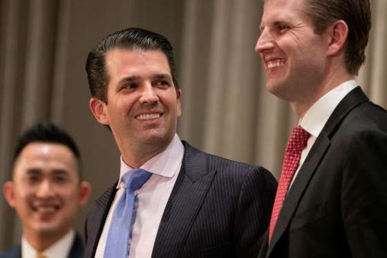 Trump sons, planning expansion of family business, look to leverage campaign experience