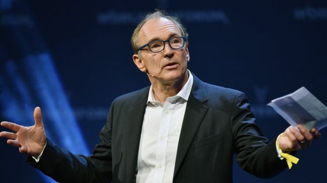 World wide web creator Tim Berners-Lee targets fake news