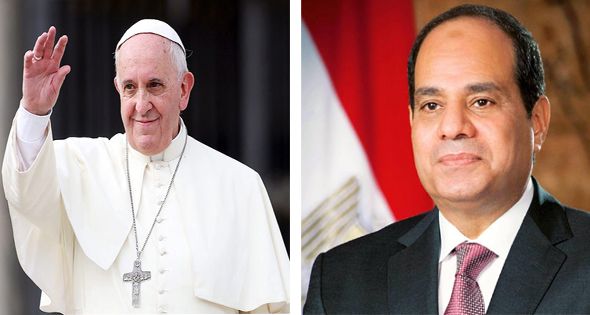 بابا الفاتيكان فى القاهرة الشهر القادم