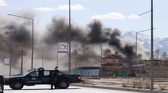 انفجار كبير قرب السفارة الأمريكية في كابول