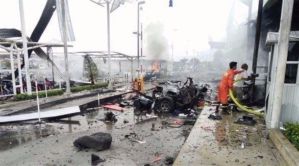 إصابة 42 شخصاً بانفجار قنبلة في متجر بجنوب تايلاند