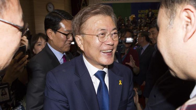 رئيس كوريا الجنوبية المنتخب يؤدي القسم ويبدي استعداده لزيارة بيونغ يانغ