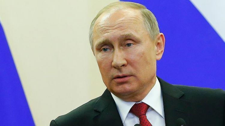بوتين يؤكد أن بلاده لم ترسل أسلحة لتنظيم " ي ب ك" الإرهابي