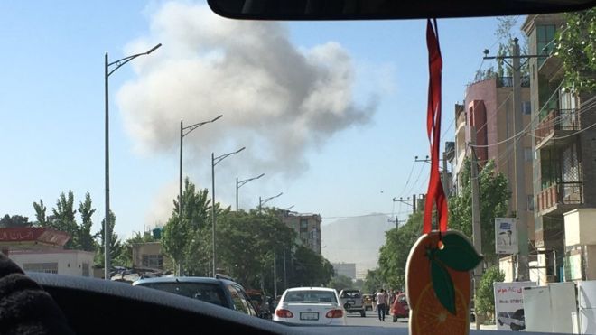 Kabul blast kills 80 near diplomatic area in Afghanistan