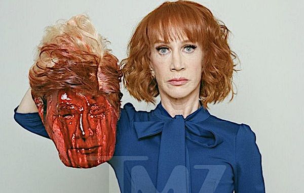 US comedian Kathy Griffin apologises for 'beheaded Trump' photo