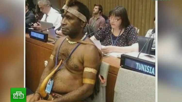 Дипломат из Западного Папуа рассказал о скандальном фото в ООН - ФОТО - ВИДЕО