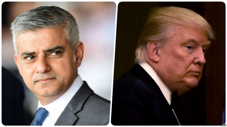 Мэр Лондона призвал отменить визит Трампа в Британию из-за слов о теракте