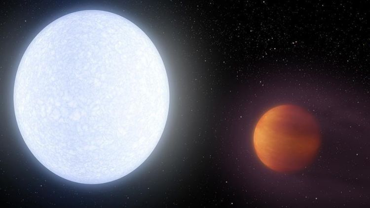 اكتشاف أكثر الكواكب المعروفة ارتفاعا في درجة الحرارة