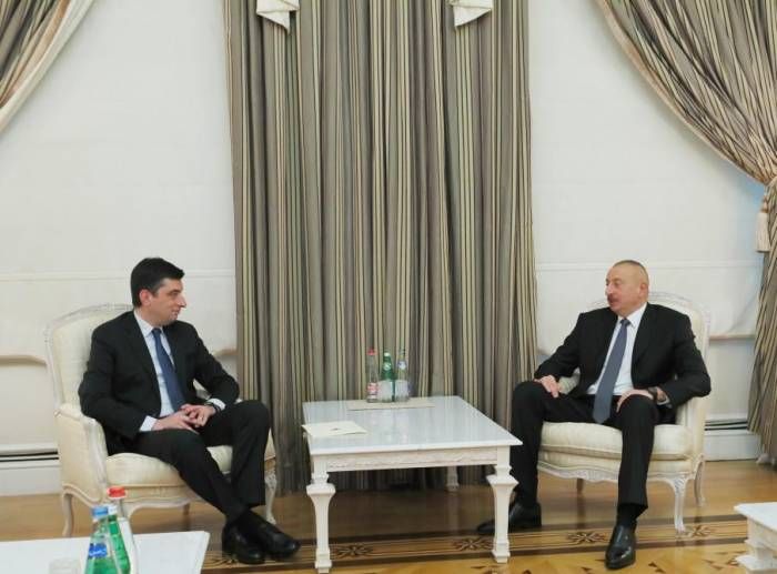 Ильхам Алиев о необходимости расширения товарооборота с Грузией