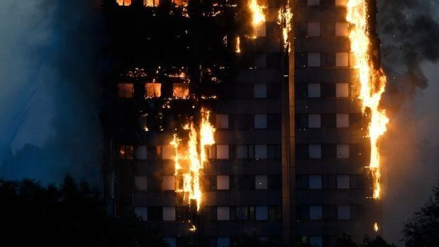 مقتل 12 شخصا في حريق أحد أكبر أبراج لندن السكنية