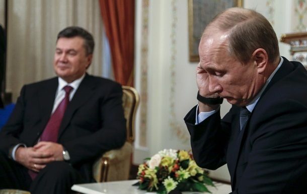 Запад просил РФ повлиять на Януковича – Путин