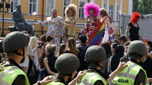Гей-парад в Киеве собрал рекордное число участников