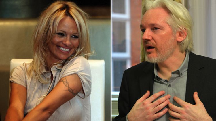 Pamela Anderson pens love letter to Julian Assange calling for him to be freed