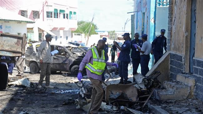 В результате взрыва в столице Сомали погибли десять человек