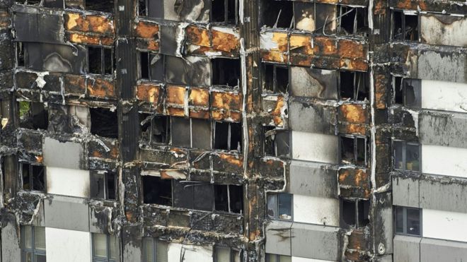 Облицовка 27 жилых многоэтажек в Англии признана пожароопасной