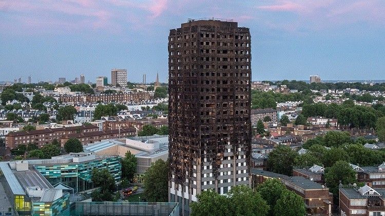 فشل 149 مبنى سكنيا في اختبار السلامة من الحرائق في بريطانيا