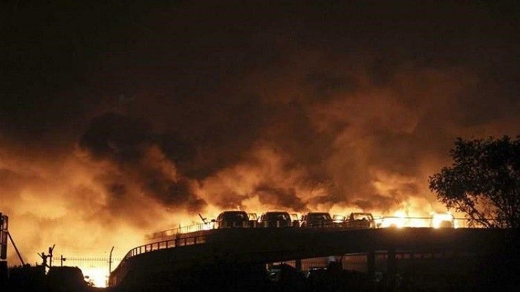 مصرع 5 أشخاص وإصابة 89 في انفجار خط غاز في الصين