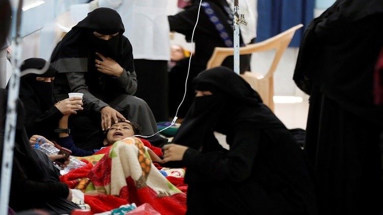 مسؤول أممي: 1675 وفاة بالكوليرا خلال 3 أشهر في اليمن