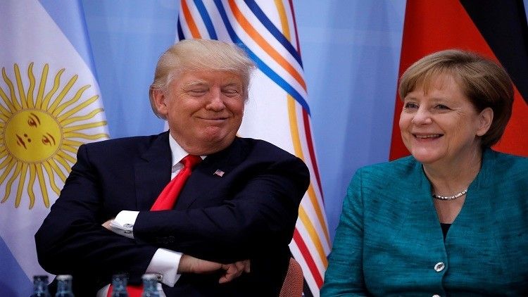 ترامب يشكر ميركل على "التنظيم الممتاز" لقمة "G20"