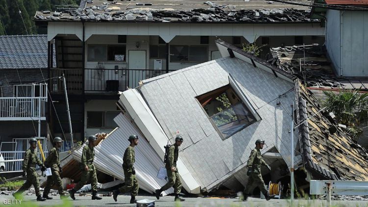 زلزال يضرب جنوبي اليابان