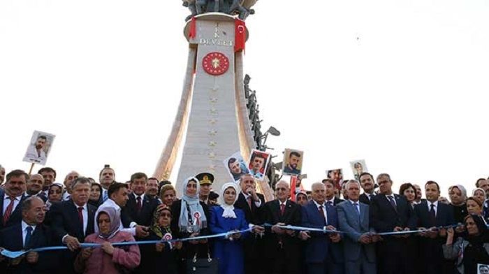 В Анкаре открыли памятник жертвам попытки переворота