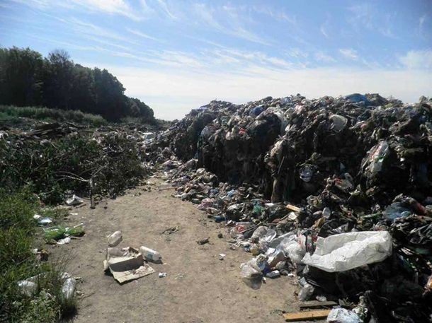 На Киевщине нашли незаконный мусор из Львова