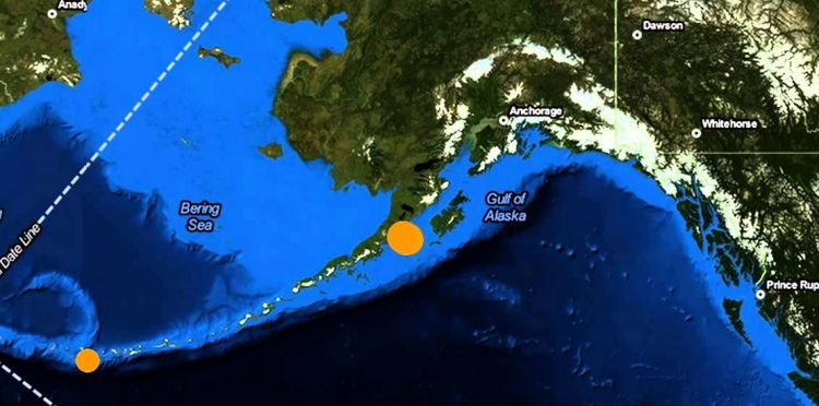 زلزال شدته 7.7 درجة يضرب ألاسكا