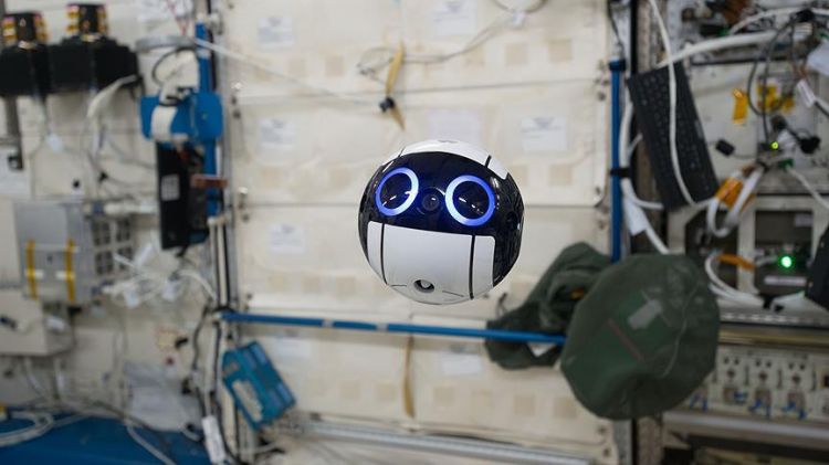 وكالة الفضاء اليابانية تكشف عن الصور الأولى لـ "الروبوت الكروي"