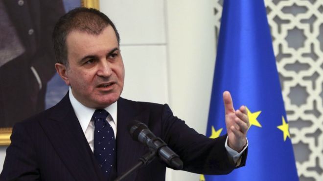 وزير تركي: هدف الانضمام إلى الاتحاد الأوروبي ما زال قائما