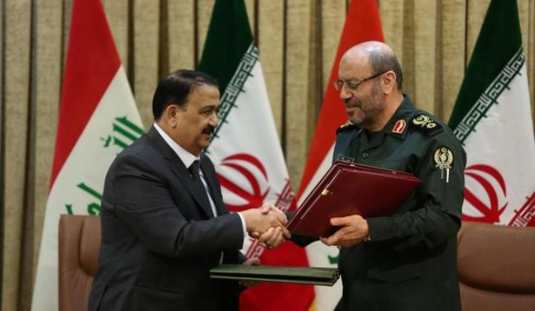 ايران والعراق يوقعان مذكرة تفاهم للتعاون الدفاعي - العسكري