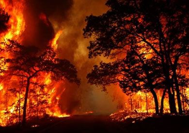 أكبر حريق غابات في أمريكا خارج السيطرة