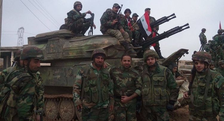 الجيش العربي السوري يطوق مدينة السخنة بريف حمص