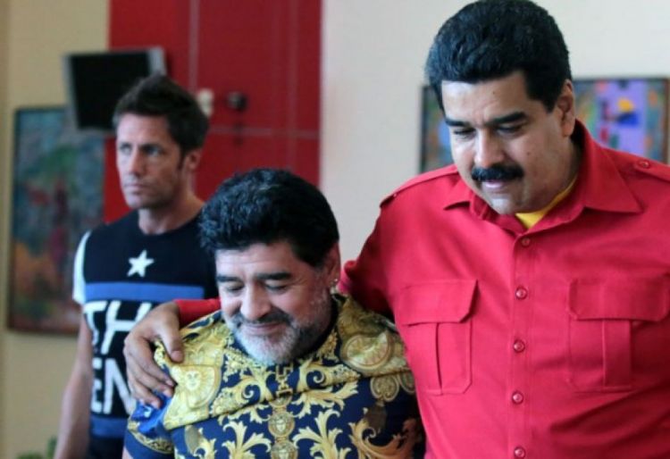 Марадона заявил, что готов сражаться на стороне Мадуро