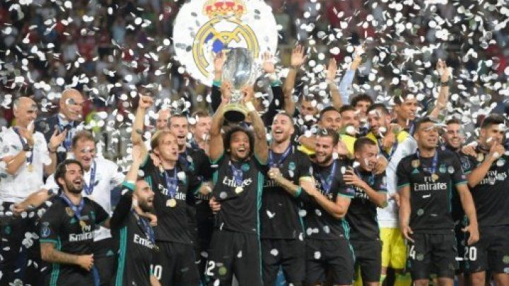 ريال مدريد يحرز لقب الكأس السوبر الأوروبية بفوزه على مانشستر يونايتد