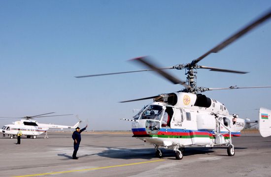 Prezident tapşırıq verdi FHN Gürcüstana helikopter göndərdi