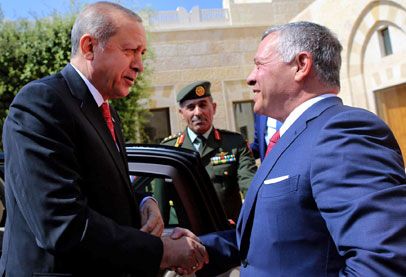 الأردن وتركيا مع احياء مفاوضات فاعلة بين اسرائيل وفلسطين
