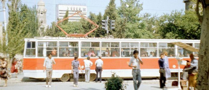 Uşaqlığımızın unudulmaz xatirəsi Bakı tramvayı - FOTOLAR